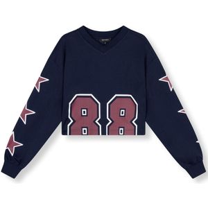 Refined Department - Top Lange Mouw - Donker Blauw - R2509810759