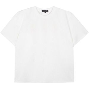 Refined Department - T-shirt - Wit - Polyester/Viscose/Elastan