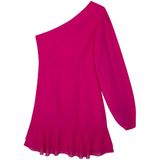 Refined Department - Jurk - Fuchsia - 100% Polyester