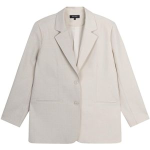 Refined Department - Oversized Blazer - Off White - R2508449687