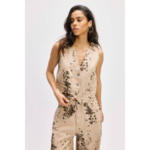 Refined Department - Emili Waistcoat - Gilet - Print