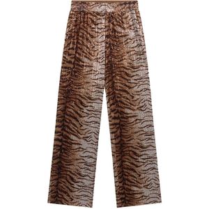 Refined Department - Nova R2511169820 - Broek - Tiger Print - Dames
