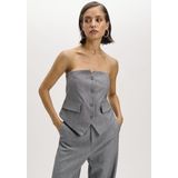 Refined Department - Gilet - Lichtgrijs - 997 - Dames