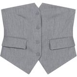 Refined Department - Gilet - Lichtgrijs - 997 - Dames