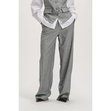 Refined Department - Kalea R2511195845 - Broek - Lichtgrijs - Woven Relaxed Pants