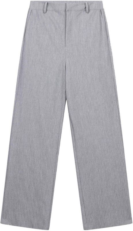 Refined Department - Kalea R2511195845 - Broek - Lichtgrijs - Woven Relaxed Pants