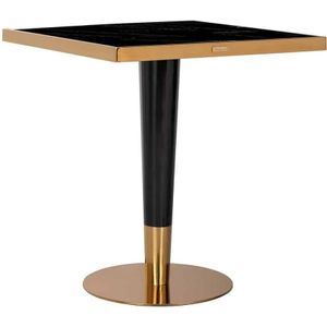 Richmond - Can Roca Square - Eettafel - Zwart - Metaal/Glas