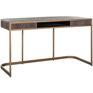 Bureau Classio 2-laden  (Brushed Gold)