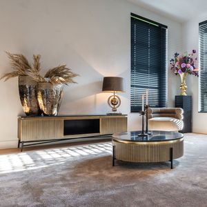 TV-Dressoir Ironville 2-deuren (Gold)