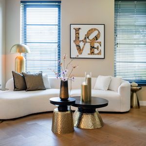 Salontafel Freddie (Black/Gold)