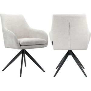 Richmond Interiors Lisonne Fusion Cream Draaistoel