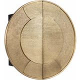 Richmond Wandkast Bowie Ø90cm Goud - MDF