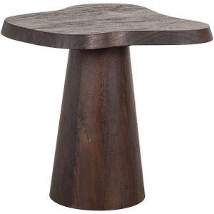 Bijzettafel Odile 50Ø (Dark brown)