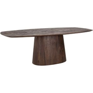 Eettafel Alix Deens ovaal 230 (Dark brown)