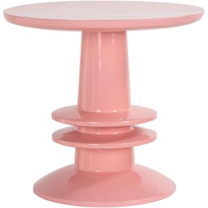 Richmond - Josy - Bijzettafel - Roze - Polyresin - Ø42cm