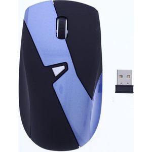 Muis - Draadloze muis - Bluetooth muis - Ergonomische muis - 10 meter bereik Geschikt voor: Computer PC Laptop - blauw