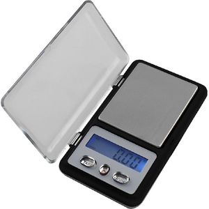 Digitale Mini Weegschaal | Kleine Keukenweegschaal | tot 200 gram | 0.01g Nauwkeurigheid | Hoge Precisie Zakweegschaal voor Sieraden en Overige | Pocket Weegschaaltje | Gram (g) Ounces (oz), Karaat (ct), Tael (tl) | CX-333