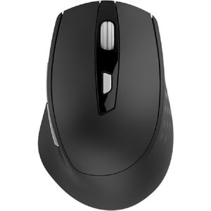 Draadloos muis - Ergonomische muis - Gamingmuis - Gamer muis - Draadloze computermuis - Wireless - met DPI knop | Zwart G-529