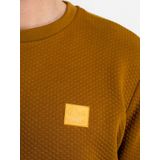 Petrol Industries - Heren Klassieke Sweater - Bruin - 58% Katoen, 40% Polyester