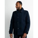 Petrol Industries  Maat XXXL - Heren Klassieke Jas - Blauw