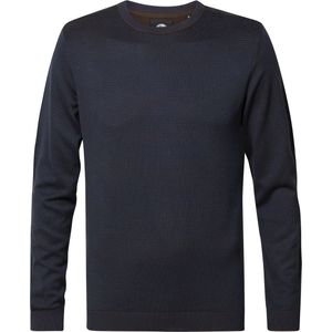 Petrol Industries - Gebreide Trui - Ronde Hals - Strepen Motief