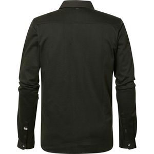 Petrol Industries - Heren Longsleeve Overhemd - Bruin - Maat XL