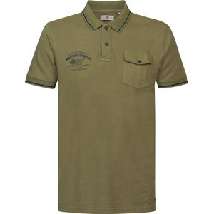 Petrol Industries - Heren Klassieke polo - Groen