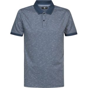 Petrol Industries - Heren Klassieke polo - Blauw