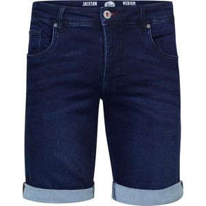 Petrol Industries - Heren Jackson denim short - Blauw