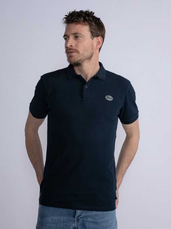 Petrol Industries - Heren Klassieke polo - Blauw