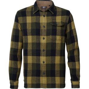 Petrol Industries - Overshirt - Smokey Sand - 100% Katoen - Ruitprint
