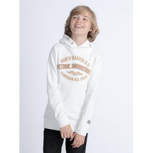 Petrol Industries - Jongens Artwork Hoodie Schaumburg - Wit
