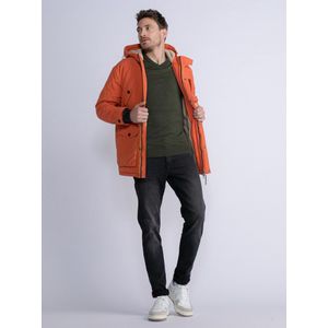 PETROL INDUSTRIES - Parka - Oranje - Nylon/Polyamide