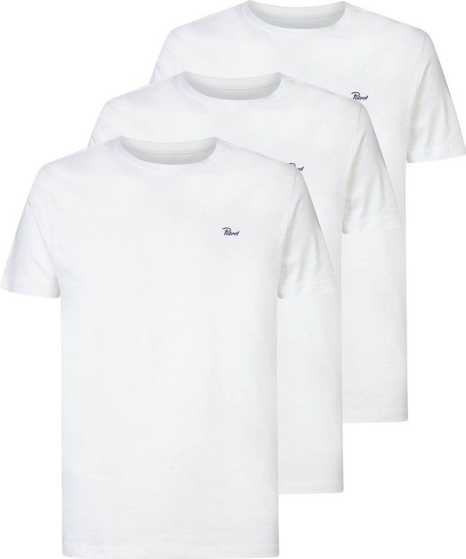 PETROL INDUSTRIES - Set van 3 T-shirts - Wit - Katoen