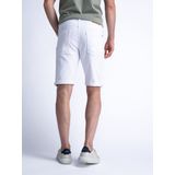 Petrol Industries - Heren Jackson Gekleurde Denim Short Sungreet - Wit