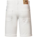 Petrol Industries - Heren Jackson Gekleurde Denim Short Sungreet - Wit