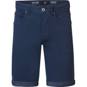 Petrol Industries - Heren Jackson Gekleurde Denim Short Sungreet - Blauw
