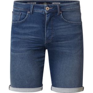 Petrol Industries - Heren Jackson Jogg Denim Short Luau - Blauw