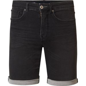 Petrol Industries - Heren Jackson Jogg Denim Short Luau - Zwart
