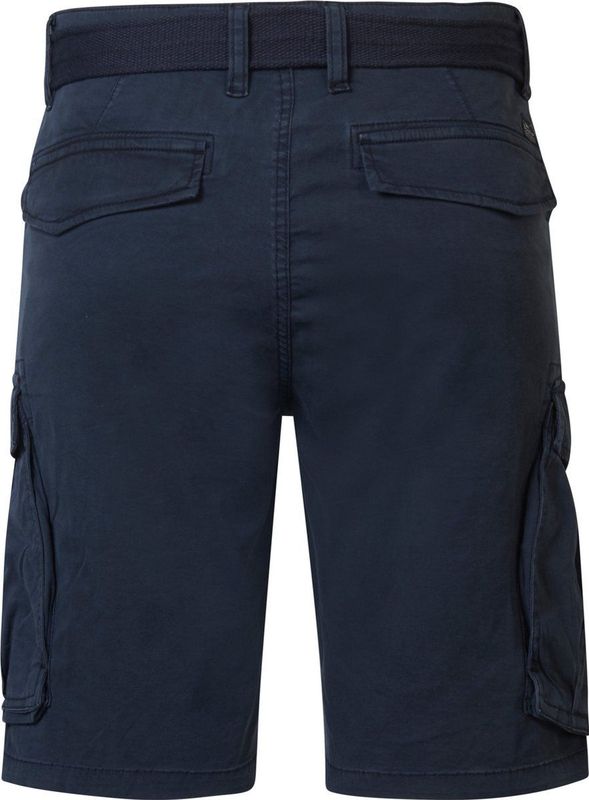 Petrol Industries - Heren Cargo Short met Riem Gulf Shores - Blauw