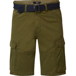 Petrol Industries - Heren Cargo Short met Riem Gulf Shores - Groen