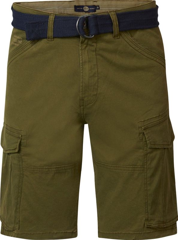 Petrol Industries - Heren Cargo Short met Riem Gulf Shores - Groen