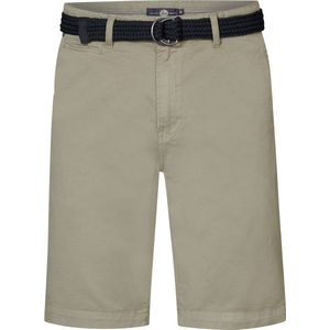 Petrol Industries - Heren Chino Short met Riem Sunlit - Groen