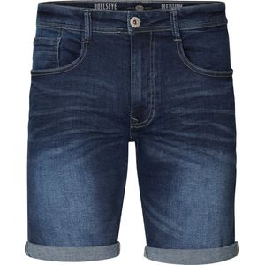 Petrol Industries - Heren Bullseye Denim Short Wavecrest - Blauw