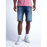 Petrol Industries - Heren Blizzard Denim Short Serenity - Blauw