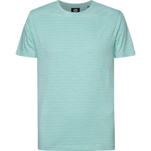 Petrol Industries - Gestreept T-shirt - Katoen - Petrol