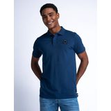 PETROL INDUSTRIES M-1040-POL945 Poloshirt - Blauw - Katoen