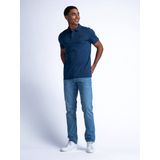 PETROL INDUSTRIES M-1040-POL945 Poloshirt - Blauw - Katoen