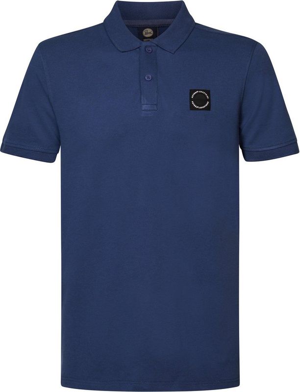PETROL INDUSTRIES M-1040-POL945 Poloshirt - Blauw - Katoen