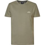 T-shirt - Ronde Hals - Katoen - Logo Op De Borst